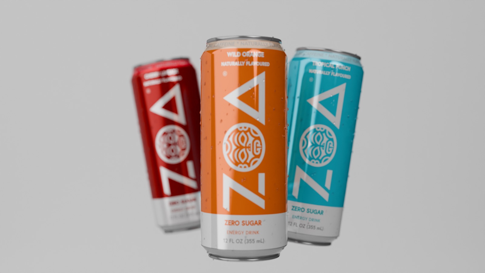 Fanout of rendered ZOA beverage cans