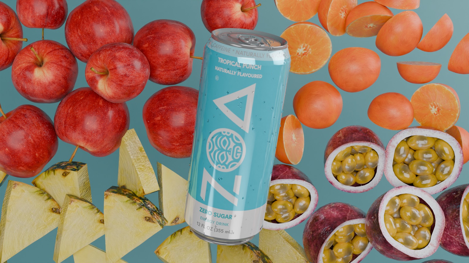 ZOA Fruit Punch product render