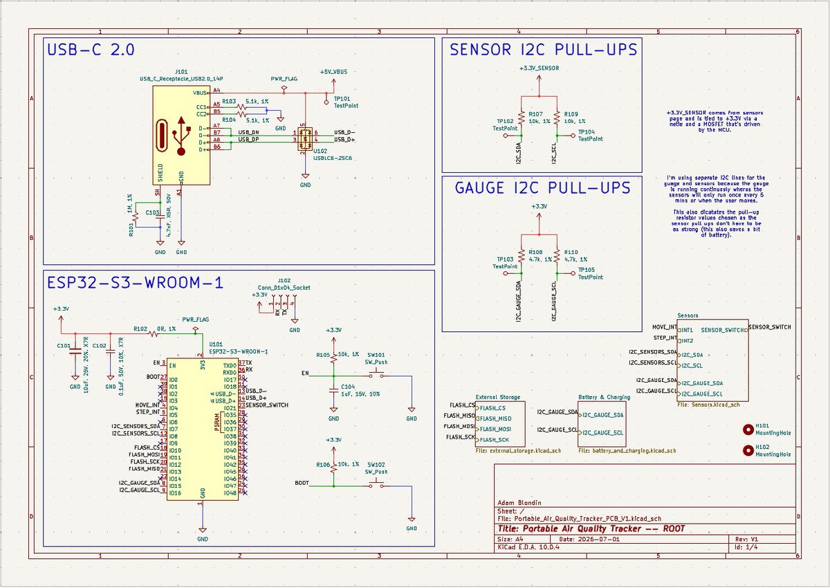 Air Buddy schematic, page one